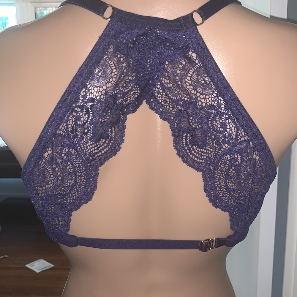 Third Love front snap bra w sexy lace back 34D/32E